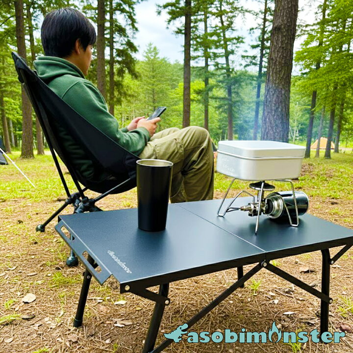 楽天市場】【レビュー特典付】焚き火テーブル キャンプ 折り畳み 超 