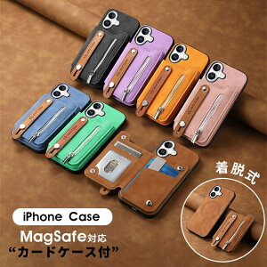 magsafe�Ή� iPhone17 17Pro 17 Pro Max iPhone Air 16 Plus 16 Pro max 15pro max 14 14Pro max 14Plus �P�[�X �w�ʎ蒠 �J�[�h���[ �J�[�h�P�[�X �n���h �x���g iphone17 �P�[�X iphone16 �P�[�X iphone15 �P�[�X �ϏՌ� �w�ʃ|