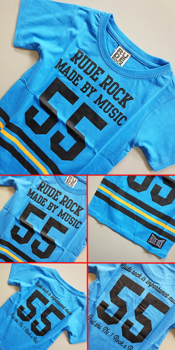 楽天市場】RUDE ROCK 55 ペイント 半袖 Tシャツ キッズ ジュニア 