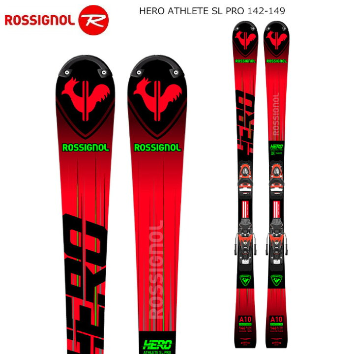楽天市場】ROSSIGNOL ロシニョール スキー板 HERO ATHLETE SL PRO 142 