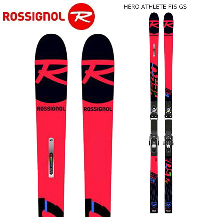 楽天市場】ROSSIGNOL ロシニョール スキー板 HERO ATHLETE FIS GS (R22  