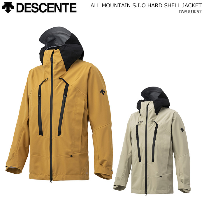 DESCENTE デサント スキーウェア ハードシェルジャケット HARD SHELL JACKET  DWUUJK57(2023)