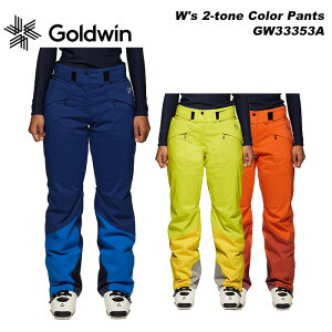GOLDWIN GW33353A W's 2-tone Color Pants 23-24f S[hEB XL[EFA@fB[X pc