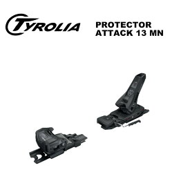 TYROLIA チロリア スキー ビンディング PROTECTOR ATTACK 13 MN [P] （解放値 4.0-13.0） 23-24 モデル 【単品販売不可】
