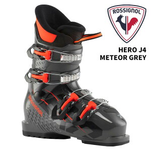 ROSSIGNOL ���V�j���[�� �X�L�[�u�[�c HERO J4- METEOR GREY 23-24���f�� �W���j�A
