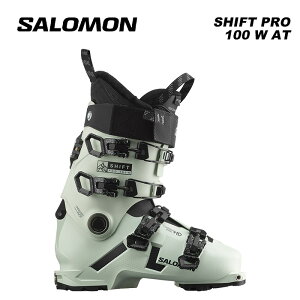 SALOMON T XL[u[c SHIFT PRO 100 W AT White moss/Black/White 23-24 f fB[X