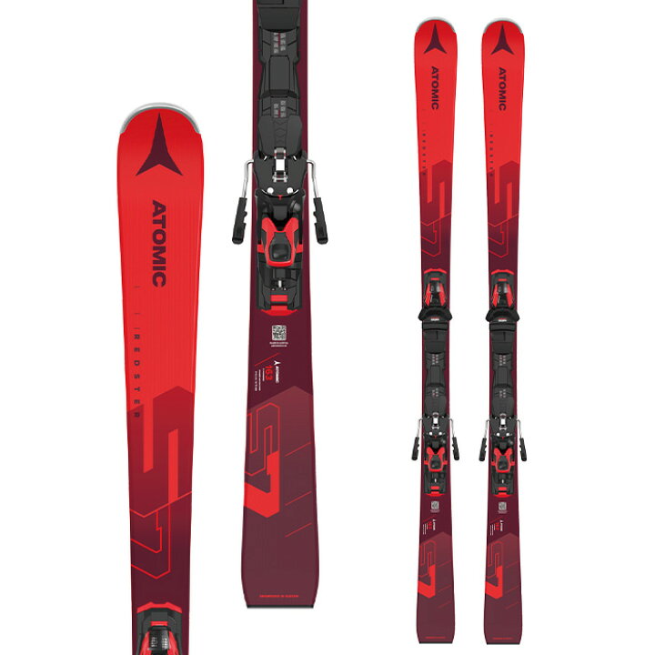 楽天市場】ATOMIC アトミック スキー板 REDSTER S7 + M 12 GW Red 