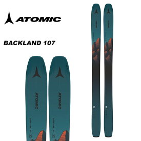 ATOMIC アトミック スキー板 BACKLAND 107 板単品 23-24 モデル