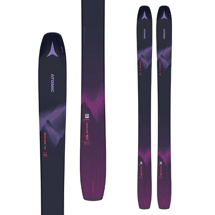 【楽天市場】ATOMIC アトミック スキー板 BACKLAND 107 W 板