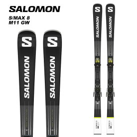 SALOMON サロモン スキー板 S/MAX 8 + M11 GW ビンディングセット 23-24 モデル