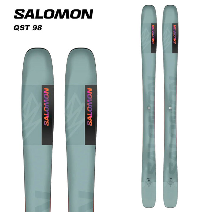 楽天市場】SALOMON サロモン スキー板 QST 98 板単品 23-24 モデル 