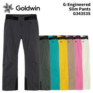 GOLDWIN G34353S G-Engineered Slim Pants 24-25(2025)モデル ゴールドウィン スキーウェア パンツ