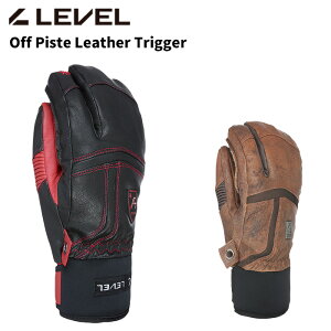 LEVEL x O[u OFF PISTE LEATHER TRIGGER 24-25f@ItsXe U[gK[@~g@MensTCY