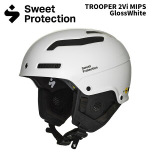 SWEET PROTECTION XEB[gveNV wbg TROOPER 2Vi MIPS GlossWhite 24-25 f
