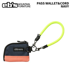 eb's �G�r�X PASS WALLET&CORD NAVY �p�X�����b�g&�R�[�h 25-26���f��