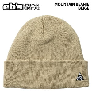 eb's GrX MOUNTAIN BEANIE BEIGE }Eer[j[ Lbv r[j[ 25-26f
