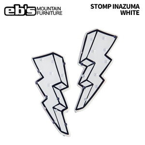 eb's �G�r�X STOMP INAZUMA WHITE �X�g���v �C�i�Y�} �f�b�L�p�b�h 25-26���f��