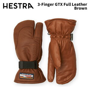 y33882-750zHESTRA wXg O[u 3-Finger GTX Full Leather Brown 24-25 f