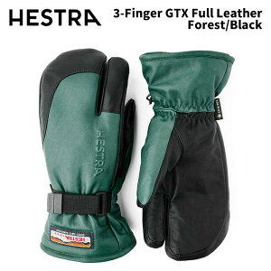 y33882-860100zHESTRA wXg O[u 3-Finger GTX Full Leather Forest/Black 24-25 f