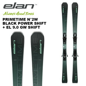 ELAN G XL[ PRIMETIME N°2W BLACK POWER SHIFT + EL 9.0 GW SHIFT rfBOZbg 24-25 f fB[X