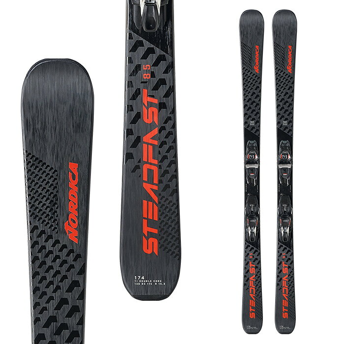 Nordicaノルディカスキー板STEADFAST85DCFDT+TPX12FDTビンディングセット24-25モデル