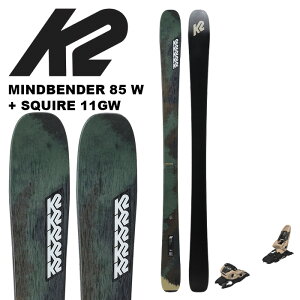 K2 P[c[ XL[ MINDBENDER 85 W + SQUIRE 11GW BLACK/TAN rfBOZbg 24-25 f fB[X