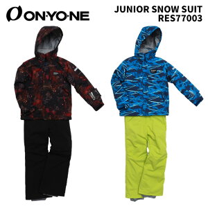 ONYONE RESEEDA Il Z[_ RES77003 JUNIOR SNOW SUIT 24-25(2025)f X[c WjA㉺Zbg