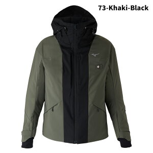 MIZUNO Z2MEB321 DEMO SOLID SKI PARKA 24-25(2025)f ~Ym XL[EFA WPbg