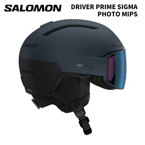 SALOMON サロモン ヘルメット DRIVER PRIME SIGMA PHOTO MIPS DRESS BLUE L47912700 25-26モデル