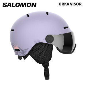 SALOMON �T������ �w�����b�g ORKA VISOR EVENING HAZE L47300900 �L�b�Y 25-26���f��