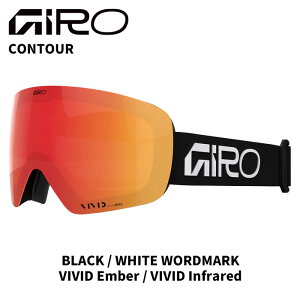 GIRO �W�� �S�[�O�� CONTOUR BLACK / WHITE WORDMARK VIVID Ember / VIVID Infrared 25-26 ���f��