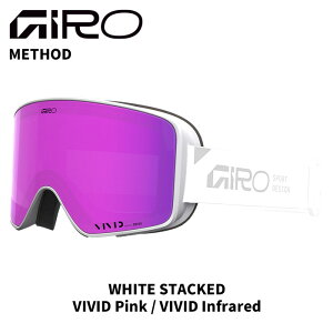GIRO W S[O METHOD WHITE STACKED VIVID Pink / VIVID Infrared 25-26 f