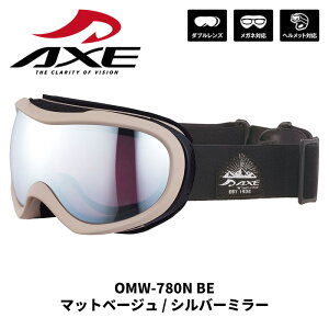 AXE �A�b�N�X �S�[�O�� OMW-780N BE �}�b�g�x�[�W�� / �V���o�[�~���[ 25-26���f��