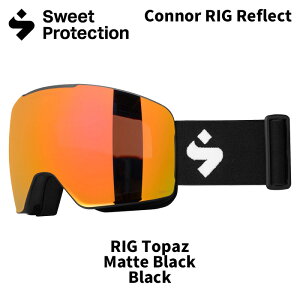 �y060101�zSWEET PROTECTION �X�E�B�[�g�v���e�N�V���� �S�[�O�� Connor RIG Reflect/RIG Topaz/MatteBlack/Black 25-26���f��