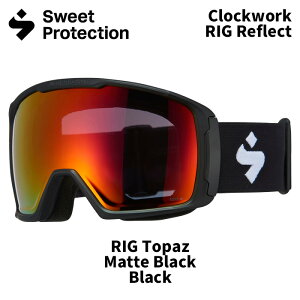 �y060101�zSWEET PROTECTION �X�E�B�[�g�v���e�N�V���� �S�[�O�� Clockwork RIG Reflect/RIG Topaz/MatteBlack/Black 25-26���f��