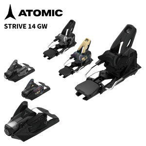ATOMIC アトミック スキー ビンディング STRIVE 14 GW (解放値 5.0-14.0) 25-26 モデル【単品販売不可】