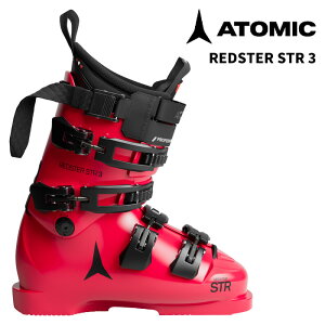 【AE5031780】 ATOMIC アトミック スキーブーツ REDSTER STR 3 Red Tension/Black/Magenta 25-26 モデル