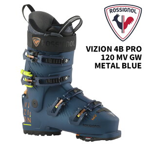 ROSSIGNOL Vj[ XL[u[c VIZION 4B PRO 120 MV GW METAL BLUE 25-26 f