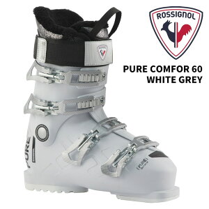 ROSSIGNOL Vj[ XL[u[c PURE COMFORT 60 - WHITE GREY 25-26 f