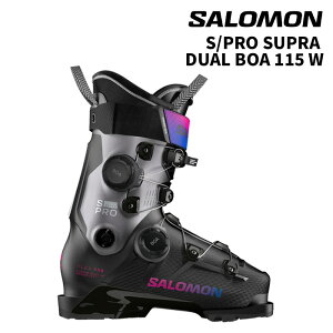 �yL47927400�zSALOMON �T������ �X�L�[�u�[�c S/PRO SUPRA DUAL BOA 115 W 25-26 ���f�� ���f�B�[�X �����p