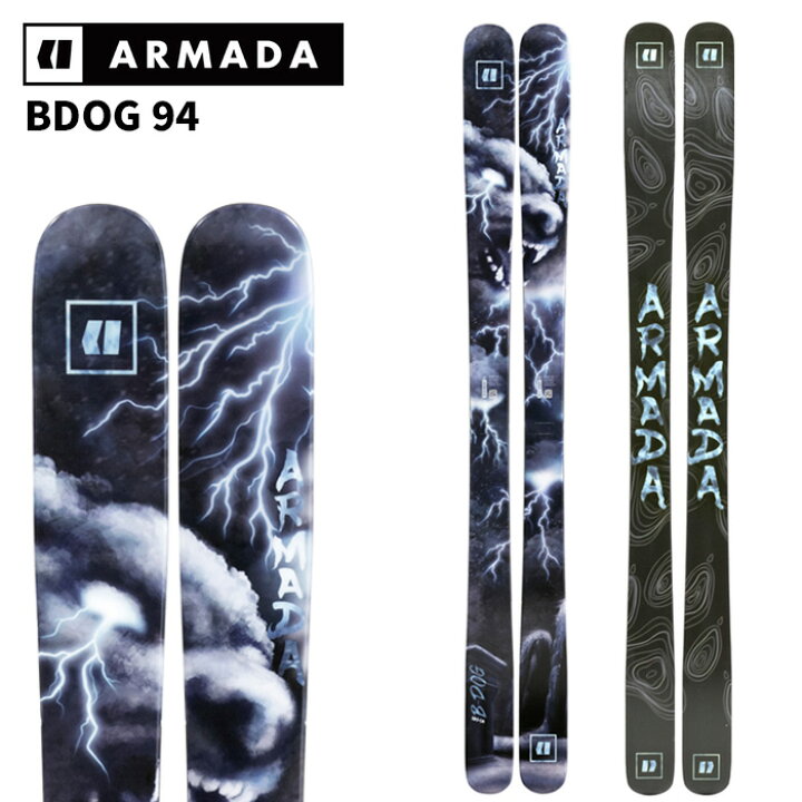 楽天市場】ARMADA アルマダ スキー板 BDOG 94 板単品 25-26 モデル 