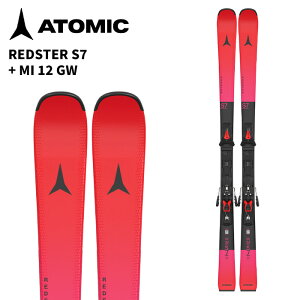ATOMIC アトミック スキー板 REDSTER S7 + MI 12 GW ビンディングセット 25-26 モデル