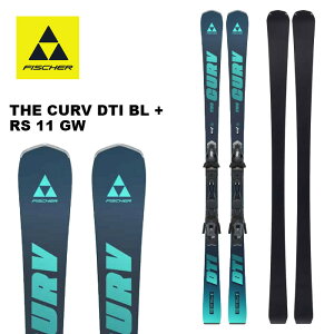 FISCHER tBbV[ XL[ THE CURV DTI ALLRIDE + RS11 GW PR rfBOZbg 25-26 f