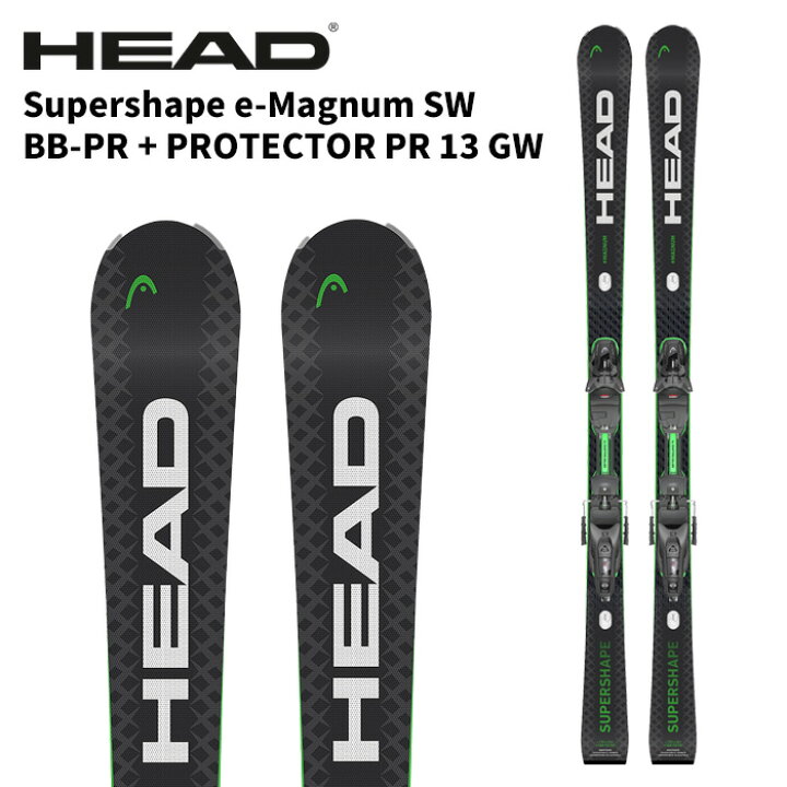 楽天市場】HEAD ヘッド スキー板 Supershape e-Magnum SW BB-PR + 