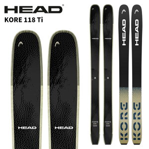 HEAD �w�b�h �X�L�[�� KORE 118 TI �P�i 25-26 ���f��
