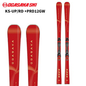OGASAKA オガサカ スキー板 KS-UP/RD + PRD 12 GW ビンディングセット 25-26 モデル