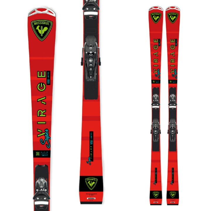 楽天市場】ROSSIGNOL ロシニョール スキー板 SUPER VIRAGE VIII LTD 