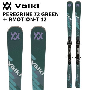 Volkl �t�H���N�� �X�L�[�� PEREGRINE 72 GREEN �{ RMOTION-T 12 �r���f�B���O�Z�b�g 25-26 ���f��