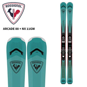 ROSSIGNOL ���V�j���[�� �X�L�[�� ARCADE 88 + NX 11GW �r���f�B���O�Z�b�g 26-27���f��