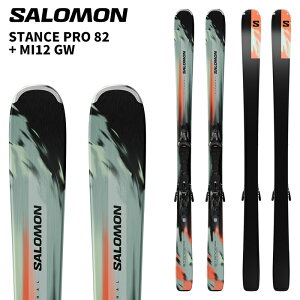 SALOMON �T������ �X�L�[�� STANCE PRO 82 + MI12 GW �r���f�B���O�Z�b�g 26-27���f��